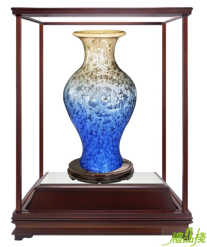 結晶釉花瓶-壽