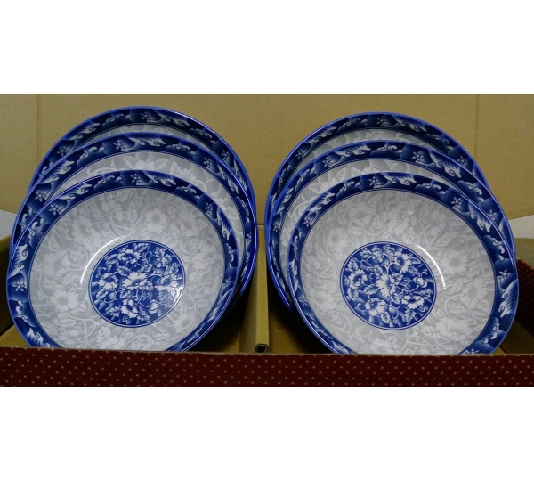 韓式牡丹六件餐盤組,餐廚用品,碗盤餐具,陶瓷餐盤,陶瓷圓盤,碗盤,陶瓷盤