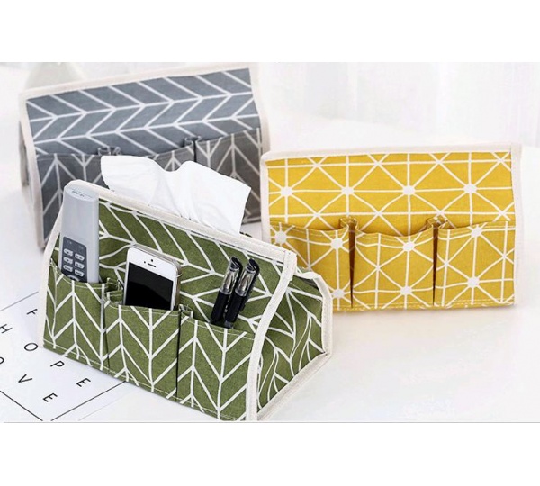 棉麻布紙巾收納盒,收納面紙盒,面紙盒推薦,衛生紙置物盒